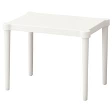 Utter Children S Table Indoor Outdoor White Ikea Childrens Table Ikea Furniture