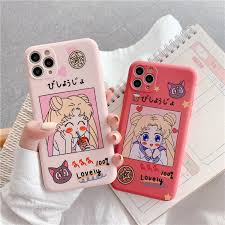 Cartoon Anime Sailor Moon Simple Phone Cases For Iphone 12 Pro Etsy Sailor Moon Phone Case Cute Phone Cases Phone Cases Protective