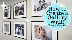 A gallery wall can be a stunning design centerpiece in a living room, bedroom, staircase or hallway. How To Create A Large Gallery Wall Under 50 Cheap Easy Diy Youtube
