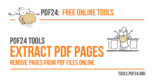 This free tool is based on aspose.zip for.net, which is a fast api for archive decompression. Extract Pdf Pages Quickly Online Free Pdf24 Tools