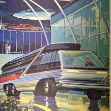 Space age electronics, thin film circuits. ge's light military electronics department 1 built the paperweight above to showcase their space age electronics. Trucking 1964 The Space Age Begins Retro Futurism History Design Futuristic Art