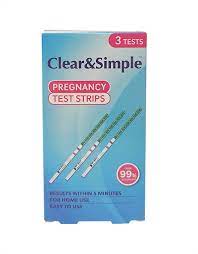 We did not find results for: Pregnancy Strip Test Clear Simple
