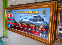Check spelling or type a new query. Jam Digital Masjid Istimewa Cara Pengaturan Waktu Sholat Di Jam Digital Masjid