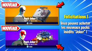 During fortnite season 10, super villain challenges appeared shortly after the release of the batman skin. Les Nouveaux Packs De Skin Joker Debarquent Bientot Sur Fortnite Infos Youtube