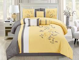 9 best comforters to keep you cozy all night long. Touch Of Yellow Floral Bedding Sets Comforter Set Duvet Quilt Sets
