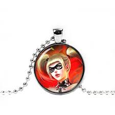 Maybe you would like to learn more about one of these? Harley Quinn Halskette Anhanger Fandom Schmuck Joker Gift Efeu Etsy