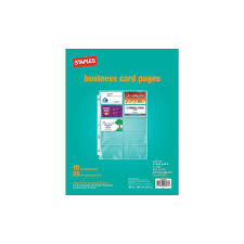 Staples for best business cards printing. Binders Supplies 15934 Staples Untabbed Business Card Pages 10 Pack 10 Pack 413371 Business Industrial