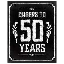 50th Birthday Party Decorations Printable 50 Th Birthday Etsy 50th Birthday Quotes 50th Birthday Party Decorations 50th Birthday Centerpieces