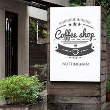 You can not only offer coffee, but also juice, ice cream and other snacks. Shop Signage Sign Design And Printing Lowest Uk Cost Guaranteed