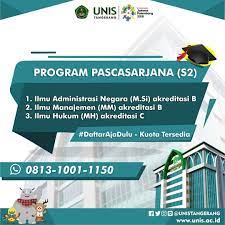 Menurut brosur resmi kampus yang bersangkutan, pendaftaran mahasiswa baru di unis tangerang dilakukan sebanyak lima gelombang. Upt Humas Marketing Marketingunis Twitter