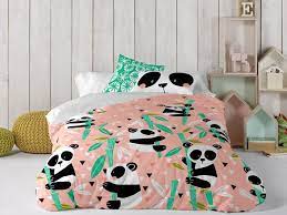 Fun Pandas For Your Children S Room With Our Panda Garden Collection By Moshi Moshi Aren T They Adorable Brand Moshi Moshi Kid Beds Bed Duvet Covers Panda