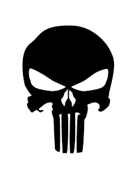 Punisher Logo Graphics Code Punisher Logo Comments Pictures Skull Stencil Skull Decal Punisher Skull Decal