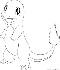 The original format for whitepages was a p. 004 Charmander Pokemon Coloring Pages Printable