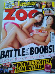 Buy ZOO Magazine Issue No 307 (29 Jan-4 Feb 2010) Battle of the Boobs (Sammy  Braddy v Alice Goodwin) Paperback Online at desertcartZimbabwe