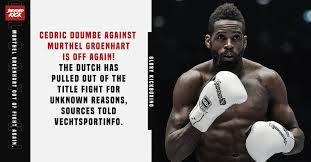 He competes in the welterweight division and is the current glory welterweight champion. Murthel Groenhart Out Of Glory 76 Welterweight Title Fight Against Cedric Doumbe New Opponent Will Be Announced In The Next 48 Hours Kickboxing