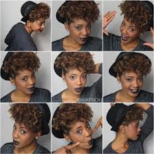 How To Wear A Hat Over Your Natural Hair Natural Hair Styles Short Natural Hair Styles Short Hair Styles