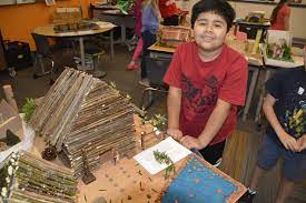 Students Use Local History, Engineering To Build Plank Houses - The  Columbian