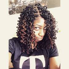 My First Time Doing Zig Zag Curls Tedious But So Worth It Locs Locstyles Lochairstyles Locks Zig Zag Curls Locs Hair Styles