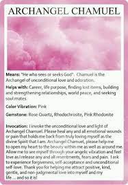 Archangel Chamuel You Don T Have To Pray To The Angels Just Pray To God I Pinned This Pin Because The Bible T Archangels Angel Prayers Archangel Prayers