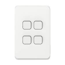 Let me know in the comments! Vivid White Clipsal Iconic Flush Switch Vertical Mount 4 Gang 250v 10ax1 Way 2 Way
