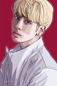 Самые новые твиты от 김종현 (@realjonghyun90): Artstation Digital Portrait Shinee Kim Jonghyun Yuvnashva Sharma