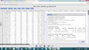 Statcrunch Tutorial Linear Regression Youtube