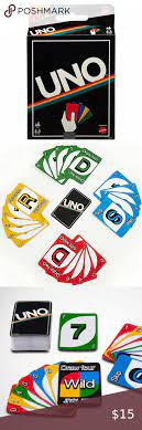 Uno Card Game Retro Edition New Uno Card Game Card Games Retro