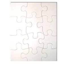 Glossy 10.5 x 13.5 130 pc puzzle. Dyetrans Sublimation Blank Felt Puzzle 5 25 X 6 75 12 Pieces 10 Pack