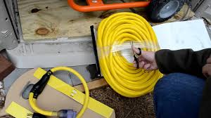 30 amp generator power cord: 100ft 10 4 Awg Generator Cord Voltage Drop Test Youtube