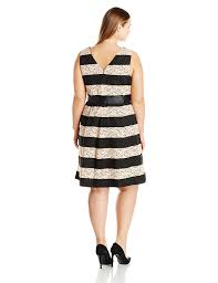 robbie bee womens plus size 1 pc striped dress at amazon