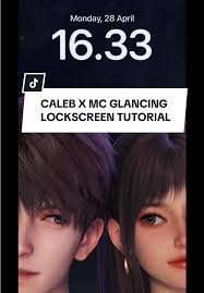 Caleb x MC Lockscreen Tutorial: Perfect Pose Guide