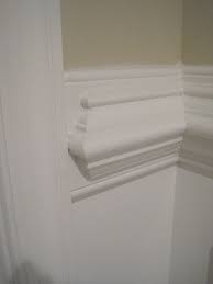 We'll be installing a chair rail molding in our vestibule as well as some crown molding enhancements throughout the house. Tips For Installing Chair Rail Wainscoting Chair Rail Chair Rail Molding Wainscoting