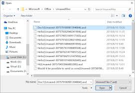Steps to recover unsaved word document are as follows: How To Recover Deleted Lost Or Unsaved Word Documents