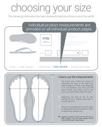 International Shoe Size Guide Holster Fashion