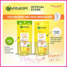 Mineral sunscreen works by reflecting uv radiation away from the skin. Garnier Light Complete Super Uv Spot Proof Sunscreen Spf 50 Shopee Indonesia