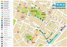 Kbc Dublin Marathon 2020 Course Start Finish Kbc Dublin