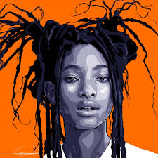 Willow Smith Vector Art By Ynnachan On Deviantart Pop Art Painting Vector Portrait Illustration Pop Art Portraits