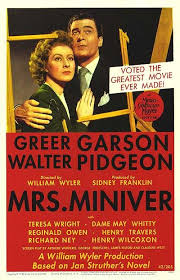 Mrs Miniver Poster Movie Posters Classic Movie Posters Movies