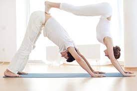 Acro yoga combines traditional yoga moves with acrobatics. 11 Partner Yoga Poses For Couples To Build Intimacy