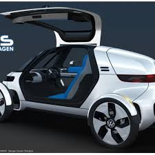 Volkswagen S Radical Electric Roadster Of The Future Pics Electric Car Concept Small Cars Hybrid Car