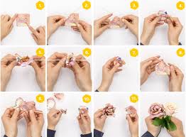 Geldscheine Falten 10 Anleitungen Fur Geldgeschenke Otto Geld Falten Geburtstag Geld Falten Hochzeit Rosen Falten