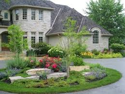Pin By Reem Saadeh Haddad On Architecture Exteriors And Landscaping Country Cottage Garden Traditional Landscape Driveway Landscaping