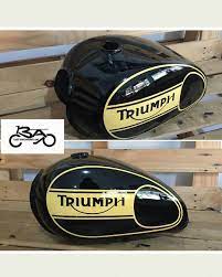 Tangki Triumph Size Jumbo Tersedia Lagi Tangki Terlaris Gudang Custom Japstyle Classic Penampakan Tangki Triumph Yang Sudah Di Veicoli