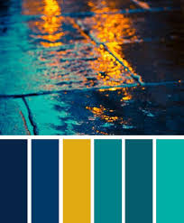Dark Blue Teal And Yellow Color Palette Color Palette Yellow Teal Color Palette Blue Colour Palette