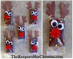 Parenting is so much easier with good pals. Rudolph Reindeer Brownies The Keeper Of The Cheerios Christmas Classroom School Christmas Party Christmas Packaging