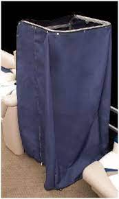 Sylvan Signature Flip Up Change Room Pontoon Boat Pontoon Boat Accessories Pontoon