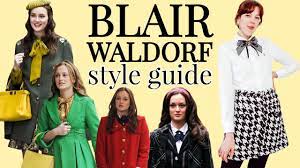 How To Dress Like Blair Waldorf From Gossip Girl | Preppy Style Icons -  Youtube