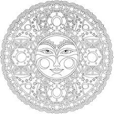 These advanced and extra detailed designs help you create a most beautiful piece of art. Celestial Coloring For Adults Art Pages