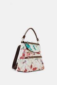 Womens Backpacks | Desigual Medium backpack handle White * Meditripindia