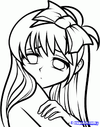 It's time to color like a royal! Anime Faces Coloring Pages Novocom Top
